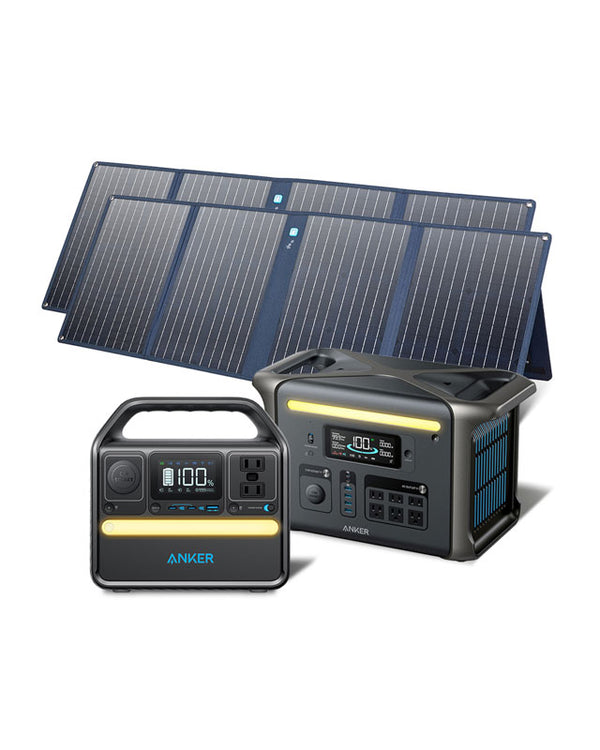 Anker SOLIX F1500 & 522 Solar Generator Kit