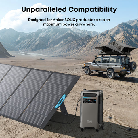 Anker SOLIX 4x PS400 Portable Solar Panels Kit