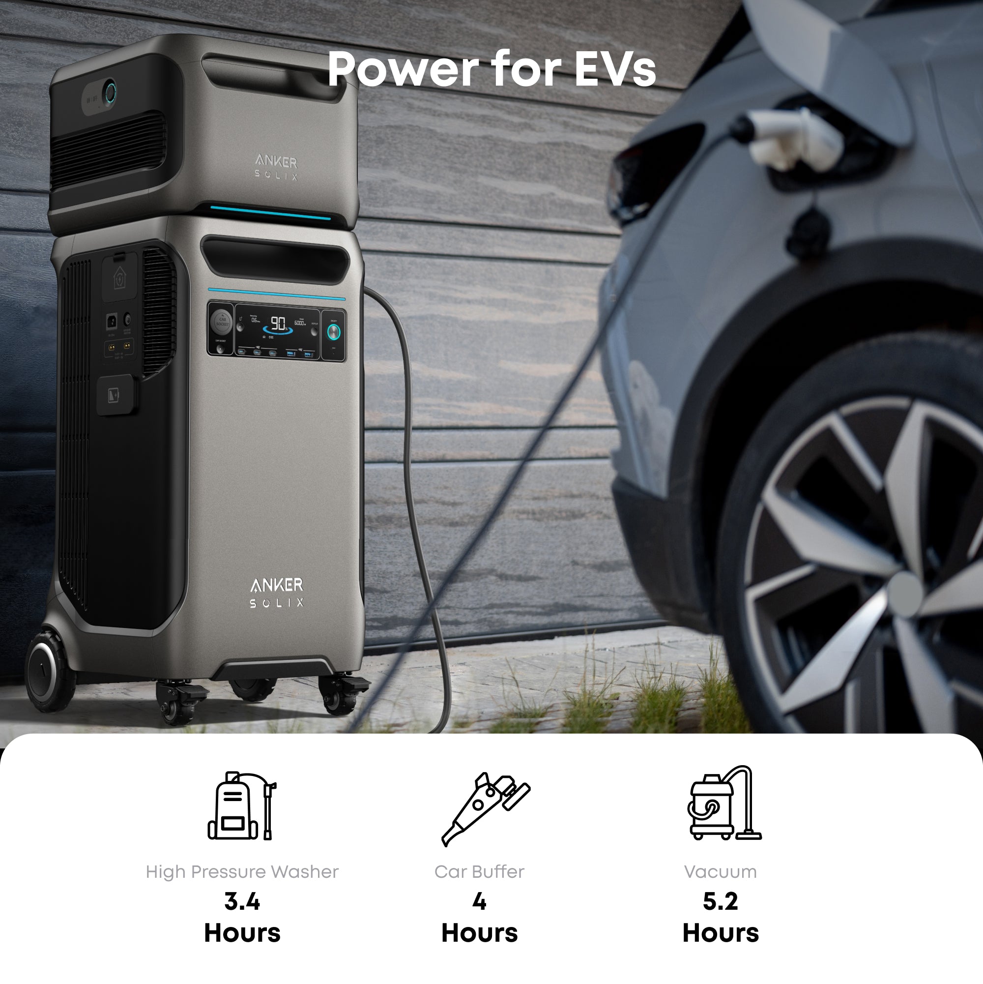 Anker SOLIX BP3800 Expansion Batteries Kit (11.52kWh)