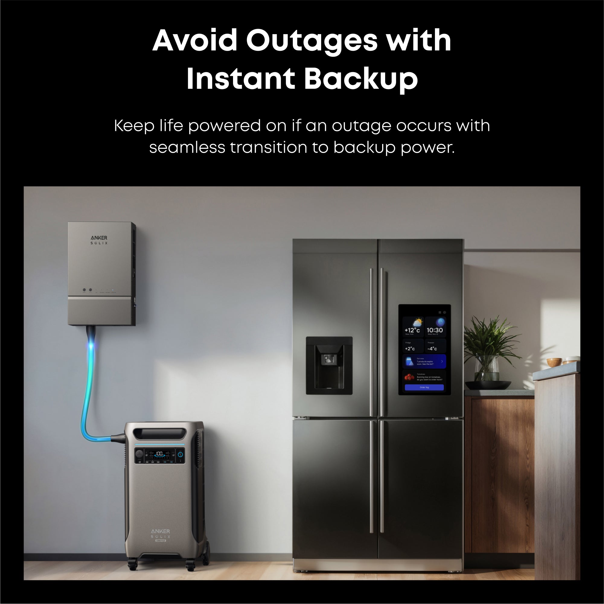Anker SOLIX F3800 Plus 15.36kWh Smart Whole-Home Power Kit