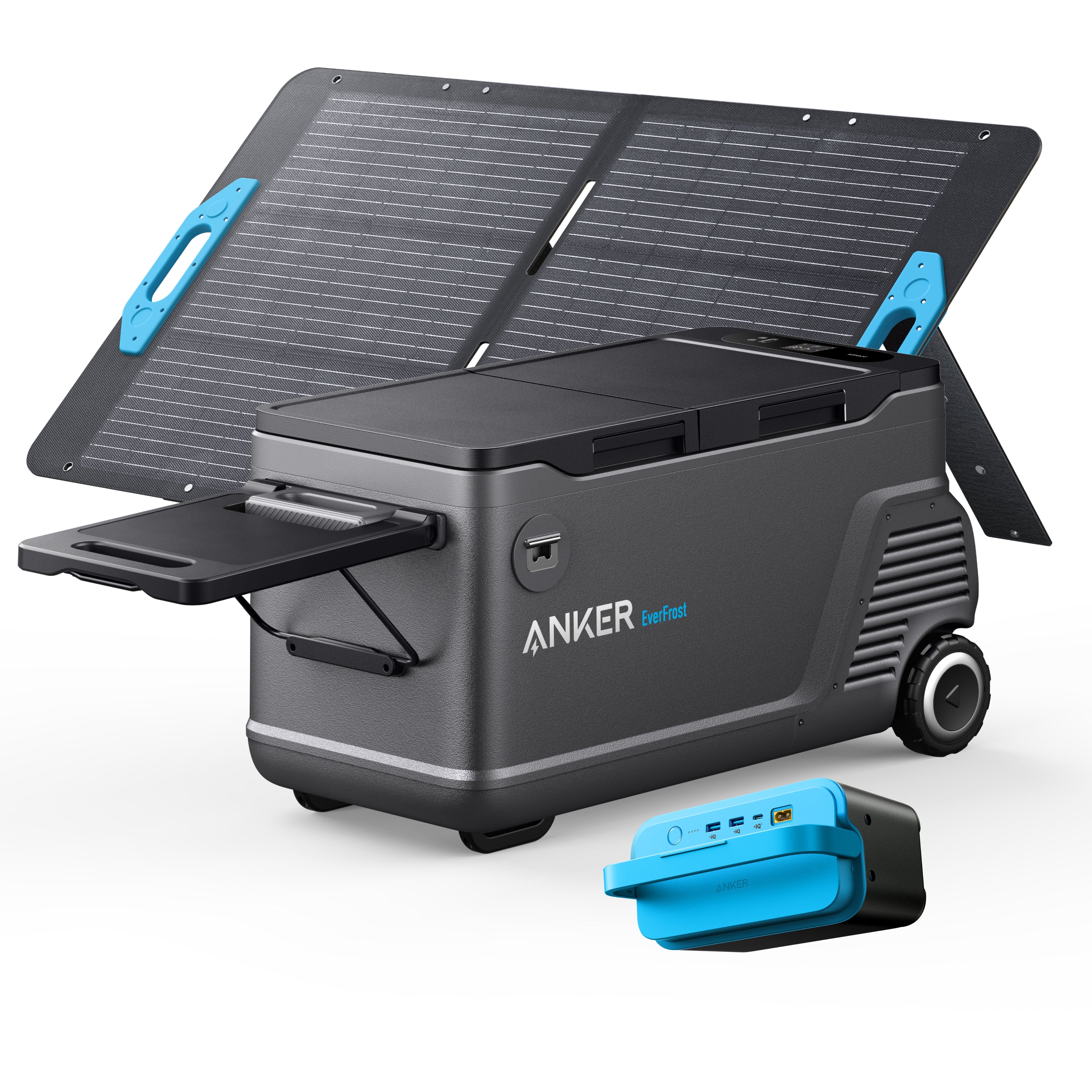 Anker Everfrost Powered Cooler 50 + Extra Battery + 100W Solar Panel